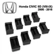 Ремкомплект ограничителя дверей Honda CIVIC 5D (VIII до IX) 2006 до 2016 фиксаторы вкладыши втулки сухари - изображение 1