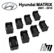 Ремкомплект обмежувача дверей Hyundai MATRIX 2001 до 2010 фіксатори вкладки втулки - зображення 4