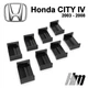 Ремкомплект ограничителя дверей Honda CITY (IV) 2003 до 2008 фиксаторы вкладыши втулки сухари - изображение 4