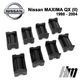 Ремкомплект ограничителя дверей Nissan MAXIMA QX (II) 1998 до 2004 фиксаторы вкладыши втулки - изображение 4