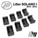 Ремкомплект ограничителя дверей Lifan SOLANO (I) 2010 до 2016 фиксаторы вкладыши втулки - изображение 4