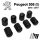 Ремкомплект ограничителя дверей Peugeot 508 (I) 2010 до 2017 фиксаторы вкладыши втулки - изображение 4