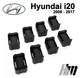 Ремкомплект обмежувача дверей Hyundai i20 2008 до 2017 фіксатори вкладки втулки - зображення 4