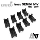 Ремкомплект ограничителя дверей Isuzu GEMINI (IV до V) 1993 до 2000 фиксаторы вкладыши втулки - изображение 4