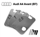 Пластины от провисания дверей Audi A4 Avant (B7) (1 дверь) - изображение 4
