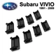 Ремкомплект обмежувача дверей Subaru VIVIO 1991 до 2009 фіксатори вкладки втулки сухарі - зображення 1