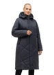 Зимова куртка жіноча великого розміру UF-fashion LRD-150-1 64 синій - зображення 1