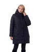 Зимняя женская куртка большого размера UF-fashion LRD-164-1 56 черный - изображение 1