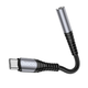 Перехідник HOCO Type-C Digital 3.5 LS33 12 см DAC 5г grey - зображення 3