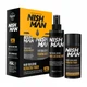 Набор для маскирования залысин коричневый Nishman Hair Building Keratin Fiber Medium Brown 20 g + Locking Mist 100 ml - изображение 2