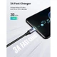 Дата USB-C 3.1 to Micro USB 3.0 1.0m 3A US312 black Ugreen (20103) (324865) - зображення 3