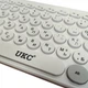 Беспроводная клавиатура mini и мышь keyboard 5263 + приёмник Белая - изображение 6