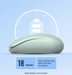 Мышь UGREEN MU105 Portable Wireless Green (90672) - изображение 4