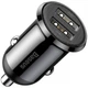 Автомобильное Зарядное Устройство 2USB Baseus Grain Pro (4.8A) (CCALLP-01) Black - изображение 1
