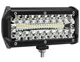 Комплект, Светодиодной дополнительной фары ближнего света (балка) 120W 40LED 18 см и набор проводов для подключения с кнопкой - изображение 9