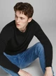 Джемпер мужской Jack & Jones 12137190-3 M Черный (5713736468710) - изображение 4