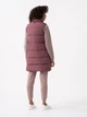 Теплый жилет удлиненный женский 4F Vest F076 4FAW23TVESF076-53S S Розовый (5904698481194) - изображение 2