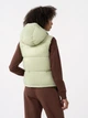 Теплый жилет короткий женский 4F Vest F073 4FAW23TVESF073-42S XS Фисташково-бежевый (5904698480920) - изображение 2