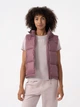 Теплый жилет короткий женский 4F Vest F073 4FAW23TVESF073-53S M Фиолетовый (5904698480708) - изображение 1