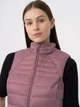 Теплый жилет короткий женский 4F Vest F072 4FAW23TVESF072-53S S Фиолетовый (5904698480418) - изображение 2