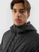 Куртка демисезонная с капюшоном мужская 4F Down Jacket M245 4FAW23TDJAM245-20S S Черная (5904698505432) - изображение 5
