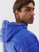 Куртка демисезонная с капюшоном мужская 4F Down Jacket M245 4FAW23TDJAM245-36S XL Синяя (5904698507078) - изображение 6
