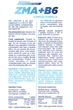 Комплекс для покращення сну, нервової системи ZMA+B6 - 20tab Lemon Allnutrition - зображення 2