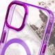 Чохол TPU Iris with MagSafe для Apple iPhone 12 Pro Max Фіолетовий (ITS-00000064762_9) - зображення 7