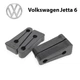 Упор (демпфер накладка) замка дверей Volkswagen Jetta VI (4 двери) 4e4837763 Литые - изображение 1