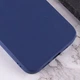 Силіконовий чохол Candy для Apple iPhone 14 Pro Max (6.7") Синій - зображення 2