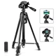 Штатив трипод с пультом профессиональный для камеры и телефона Yulupai Tripod YT-3388 Pro - изображение 4
