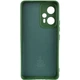 Чохол Silicone Cover Lakshmi Full Camera (A) для Xiaomi Redmi Note 12T Pro Зелений / Dark green Без бренду - зображення 2