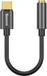 Кабель адаптер Baseus L54 Type-C - AUX 3.5 мм черный (CATL54-01) - изображение 3