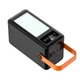 Портативний акумулятор павербанк Power Bank Viva 100000 mAh LED lamp Black - зображення 5