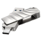 Флеш накопитель Borofone BUD3 128Гб (флешка для телефона, USB 3.0, Type-C, металический корпус, чтение 80-120 МБ/с, запись 15-30 МБ/с, скоростная) - Серый - изображение 3