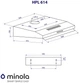 Вытяжка Minola HPL 614 WH - изображение 11