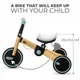 Велосипед-беговел 3 в 1 Kinderkraft 4Trike Sunflower Blue, 5902533922406 - изображение 5