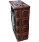 Печь Thorma Borgholm Top Ceramic dark brown - изображение 5