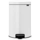 Бак для сміття Brabantia Pedal Bin 20 л білий (111846) - изображение 1