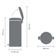 Бак для сміття Brabantia Pedal Bin 30 л чорний (114540) - изображение 5