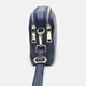 Женская кожаная сумка Borsa Leather K11906n-blue - изображение 4