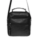 Мужская кожаная сумка на плечо Borsa Leather K15112-black - изображение 2
