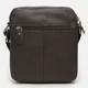 Мужская кожаная сумка Borsa Leather K10082-brown - изображение 3