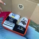Мужской подарочный бокс в патриотическом стиле кружка 330 мл и носки длинные весна-осень 40-45 8 пар черно-белые - изображение 2