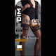 1605-панчохи-DIM колготи-noir-4 - зображення 2