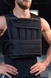 Спортивный жилет-утяжелитель MegaShape Steel 20 кг, черный - изображение 6