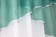 Кухонная тюль арка с ламбрекеном VR-Textil № 025к белый с бирюзовым 270х170 см (52-0234) - изображение 3