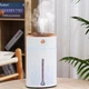 Увлажнитель воздуха с подсветкой Fog Humidifier 8496 от USB бело-золото - изображение 2