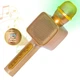 Беспроводной караоке микрофон Magic Karaoke YS-68 Золотой - изображение 3