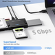 Адаптер – Переходник USB 3.0-SATA-IDE POSUGEAR YYT-1 (DT) - изображение 2